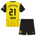 Nogometni Dresovi Borussia Dortmund Malen 21 Dječji Domaći 2024-25 Kratkih Rukava